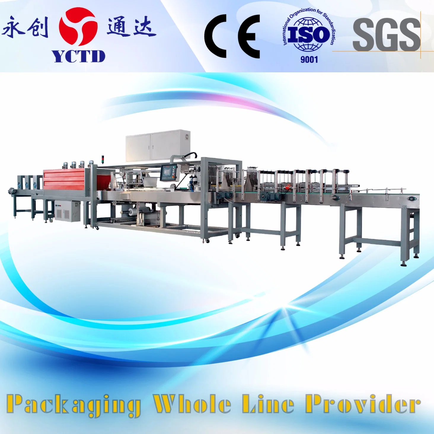 Beijing YCTD Full-Automatic Shrinking Wrapper for Plastic Bottle