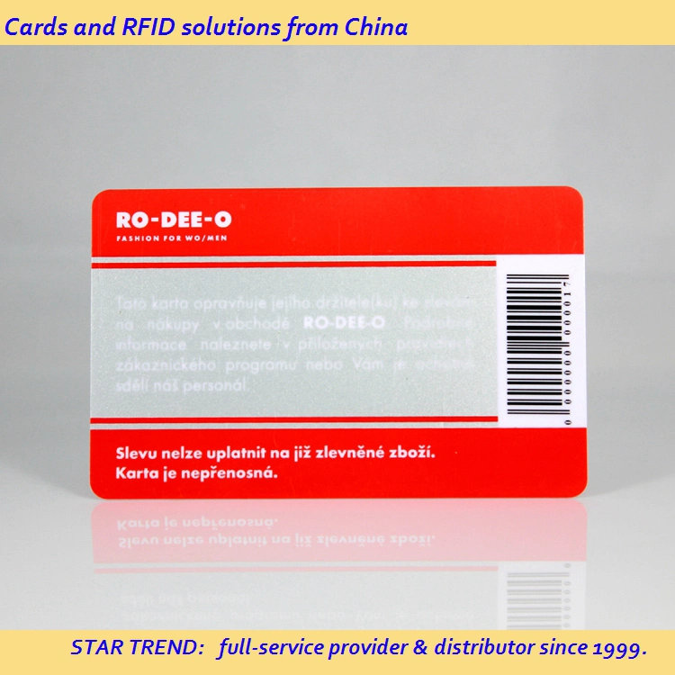 Discount! ! Custom Magnetic Barcode Card Printing Membership Plastic Card