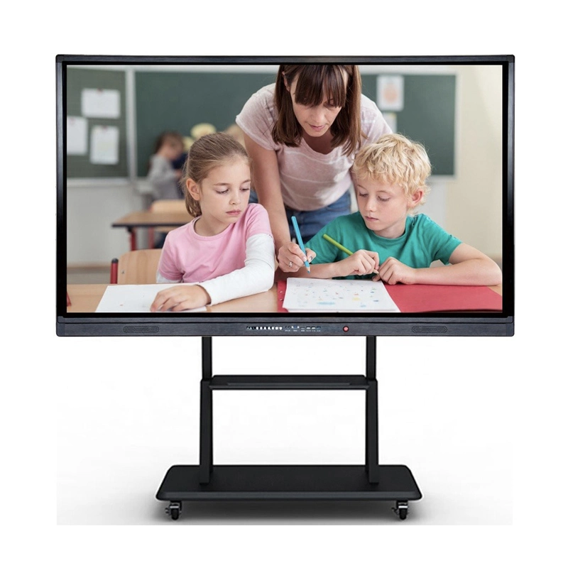 Wholesale/Supplier 86 Inch Infrared/IR/Capacitive/Resistive/Pcap Touch Screen Monitor 2K/4K Resolution Android System Multi-Touch School Use Interactive Whiteboard