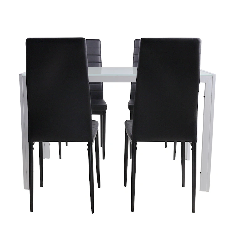 Venta caliente Balcón de aluminio exterior mesa de comedor, jardín con sillas de madera de plástico - Marley (listo para el envío)