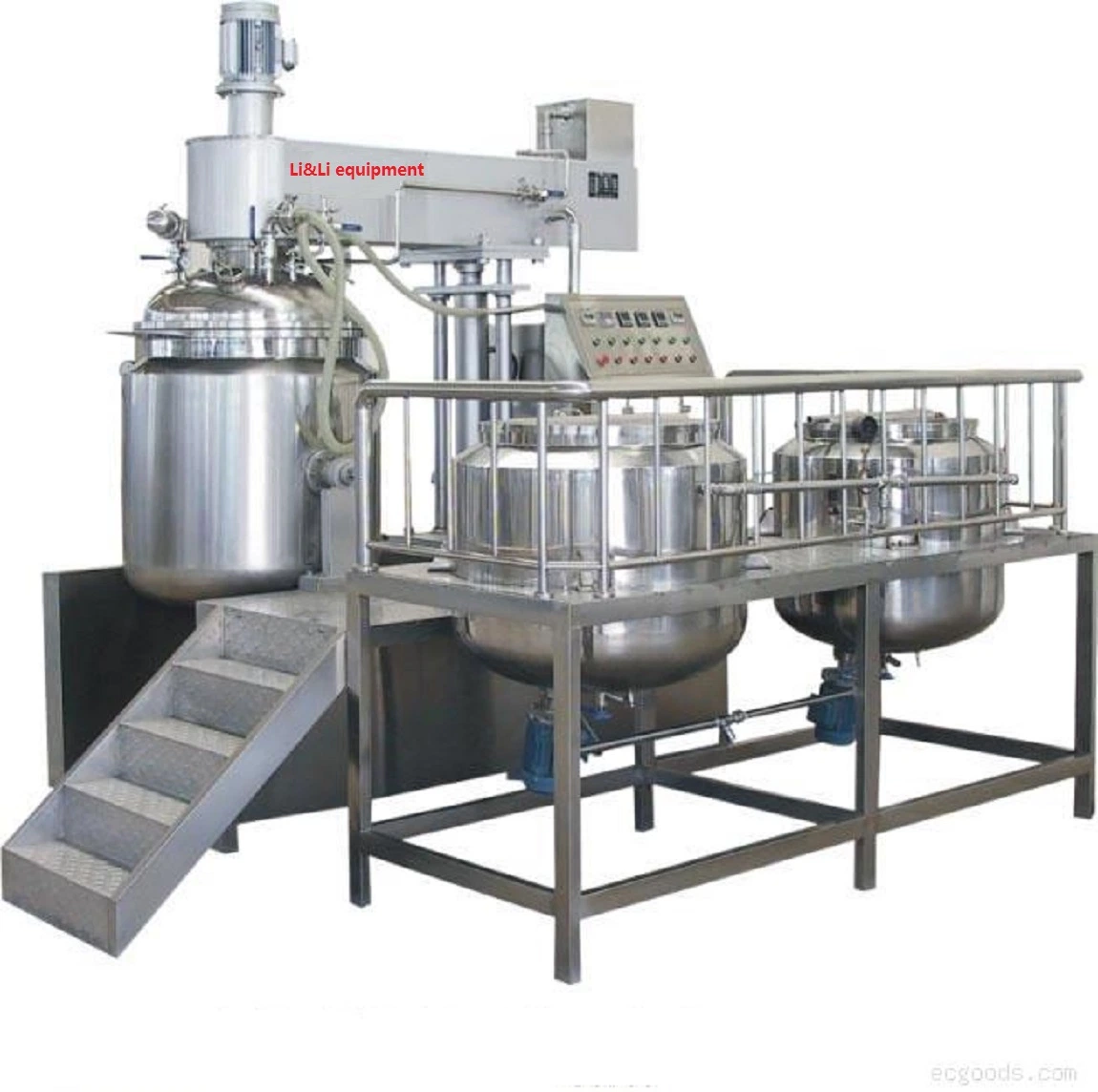 Vacuum Emulsifying Mixer Daily Chimical Care Products