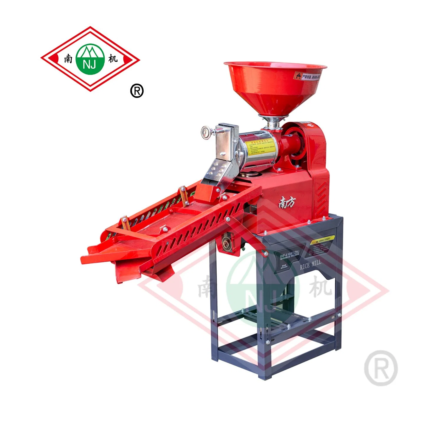 Nanfang 6NF Combine Rice Mill Machine with Separator Vibrating Part Top Vibrator Rice Milling