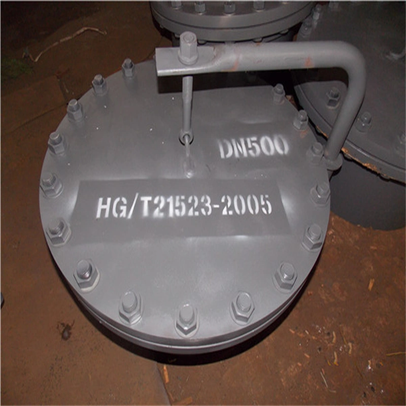 DN400 to DN1200 Carbon Steel Manhole Cover Drain Hole Cover Sewage Manhole Cover