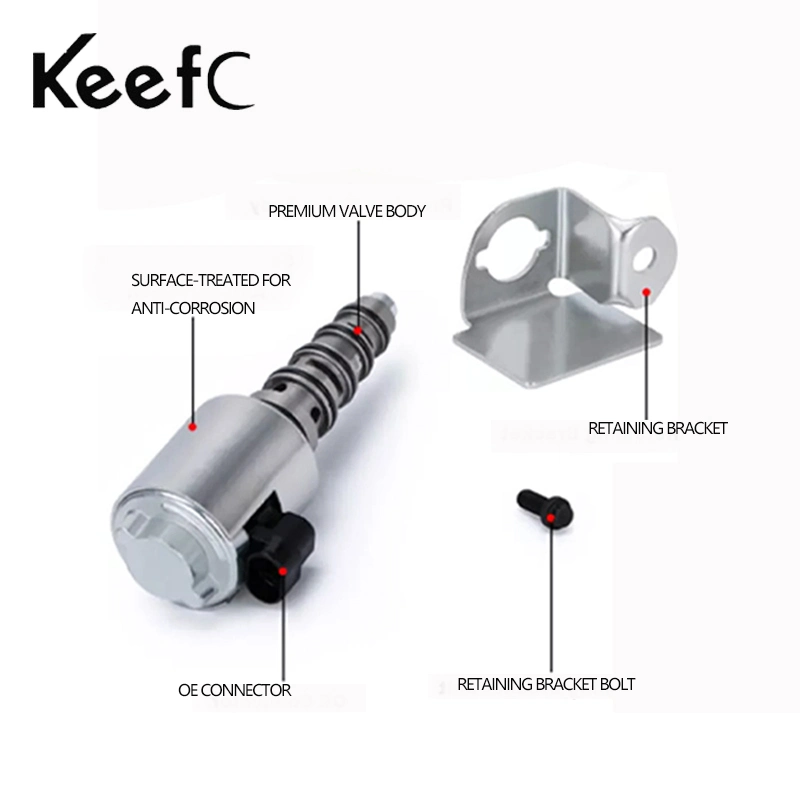 Keefc Vvt de alta calidad de la válvula de solenoide de distribución variable de válvulas de control de aceite para Toyota Nissan Mitsubishi Hyundai Honda Suzuki Ford Mazda Chevrolet