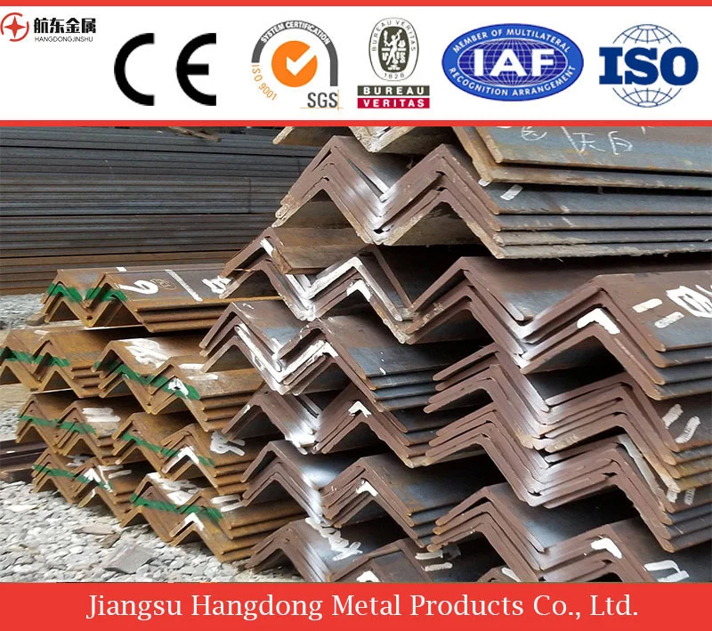 Gi & Black Q235 S235jr Equal Iron Steel Angle Galvanized Angle Steel