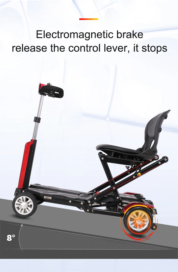 4 Wheels Electric Mobility Scooter for Old People
