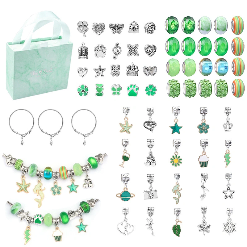 Hot Selling China Children's Charm Bracelet Making Kit for Birthday Christmas Gifts