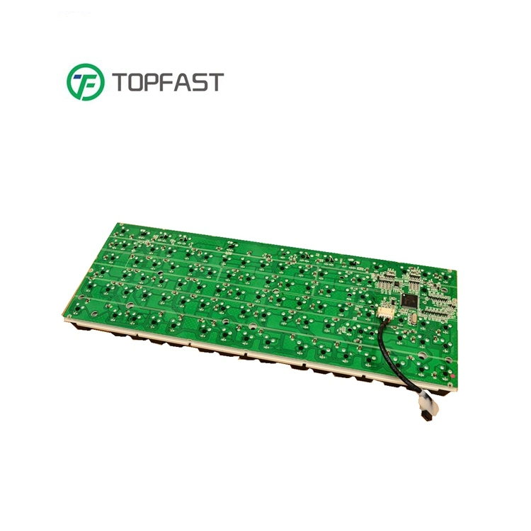 Custom Made Prototype Circuit Board Hotswap RGB Qmk Via ISO ANSI Design Professional Multilayer 60 Keyboard PCB Assembly