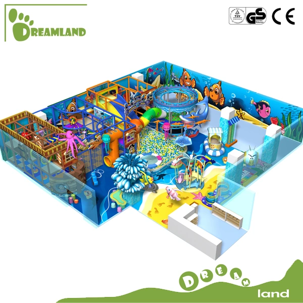 Commercial Sea Ocean Themed Indoor Soft Toy Playground for Kids