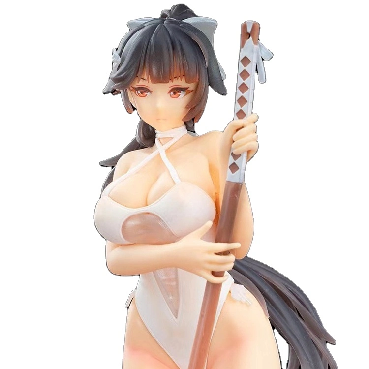 OEM Japanese 5inch Swimwear Lady Model Sexy Anime Figure Custom Decoration Toys