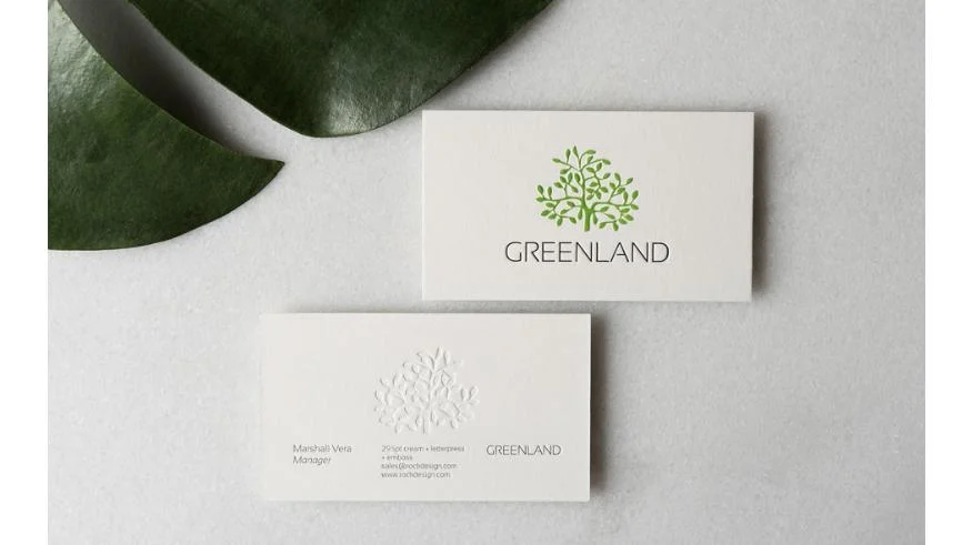 Art Paper Custom Hotel Greenting Membership VIP Business Card Printing