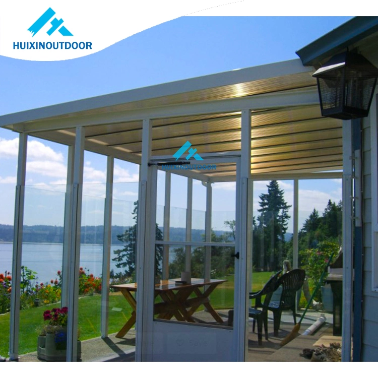 Pergola Aluminum Slope Balcony Awning Canopy