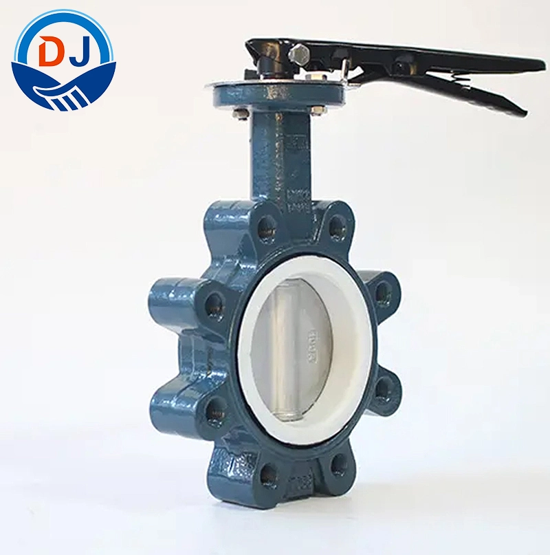 Top Quality Centre Seal Carbon Steel Manual Wafer Lug Butterfly Valve Lever-Operated