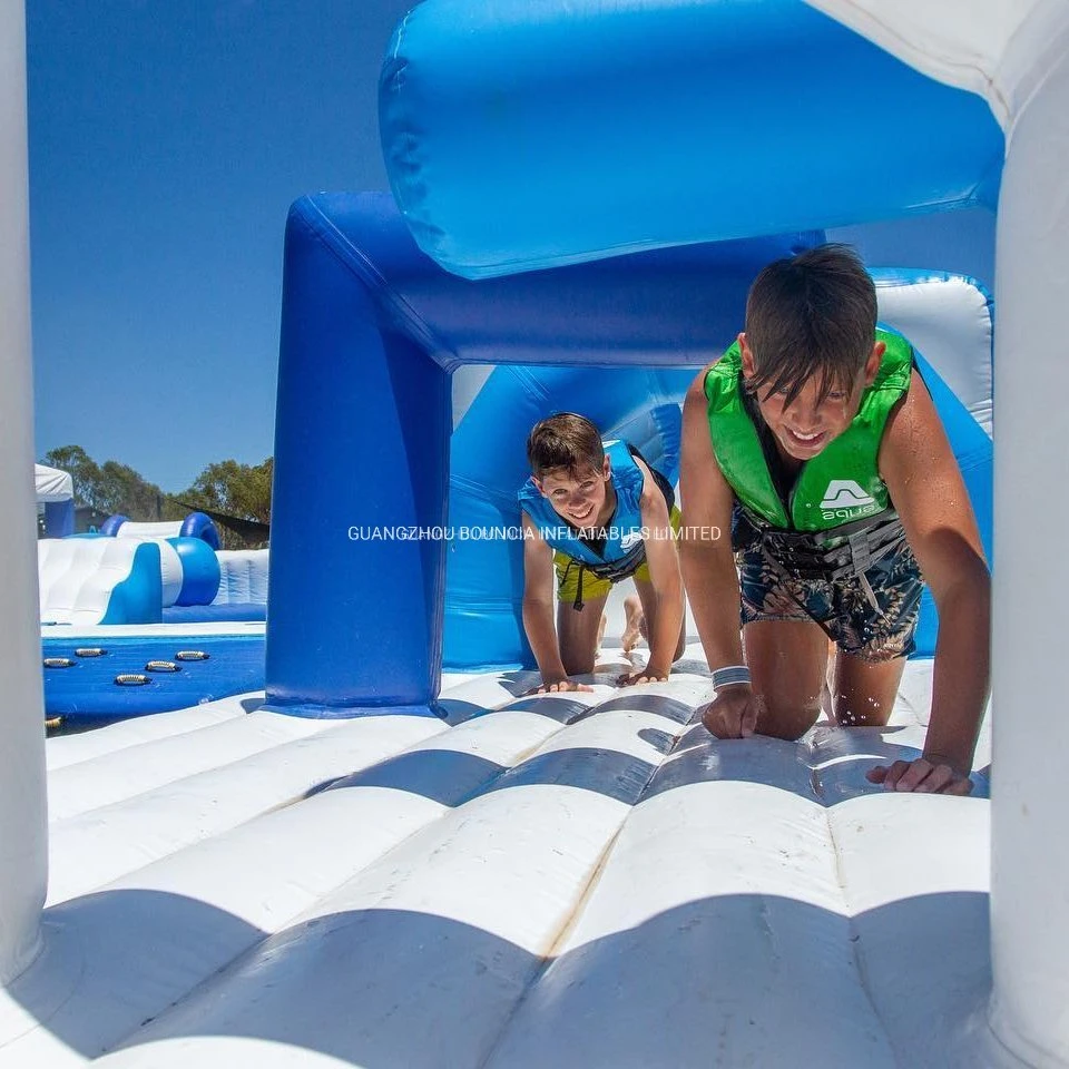 Inflatable Water Park Toys for Commercial Use 6 M Obstacles Summer Floating Park