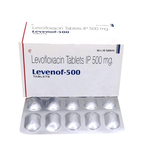 Levofloxacin гидрохлорида таблетки 500mg 5/14"в блистерной упаковке/Box Китая фармацевтической GMP