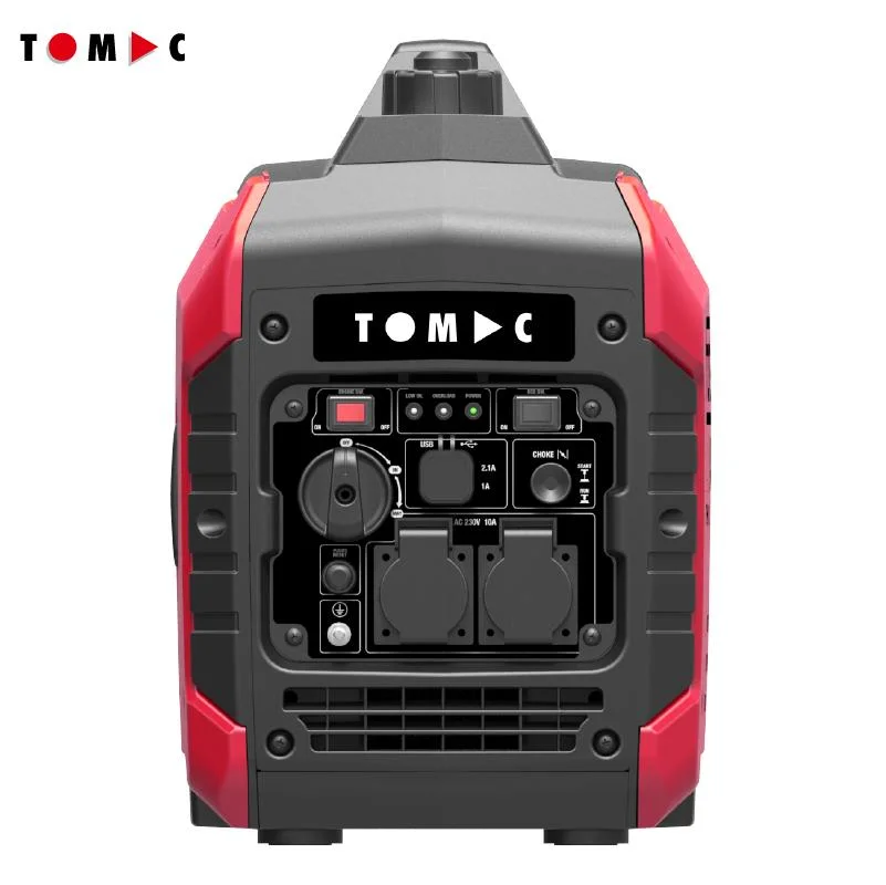 Tomac 2kW Generador de Energía de Gas Inversor silencioso de gasolina portátil