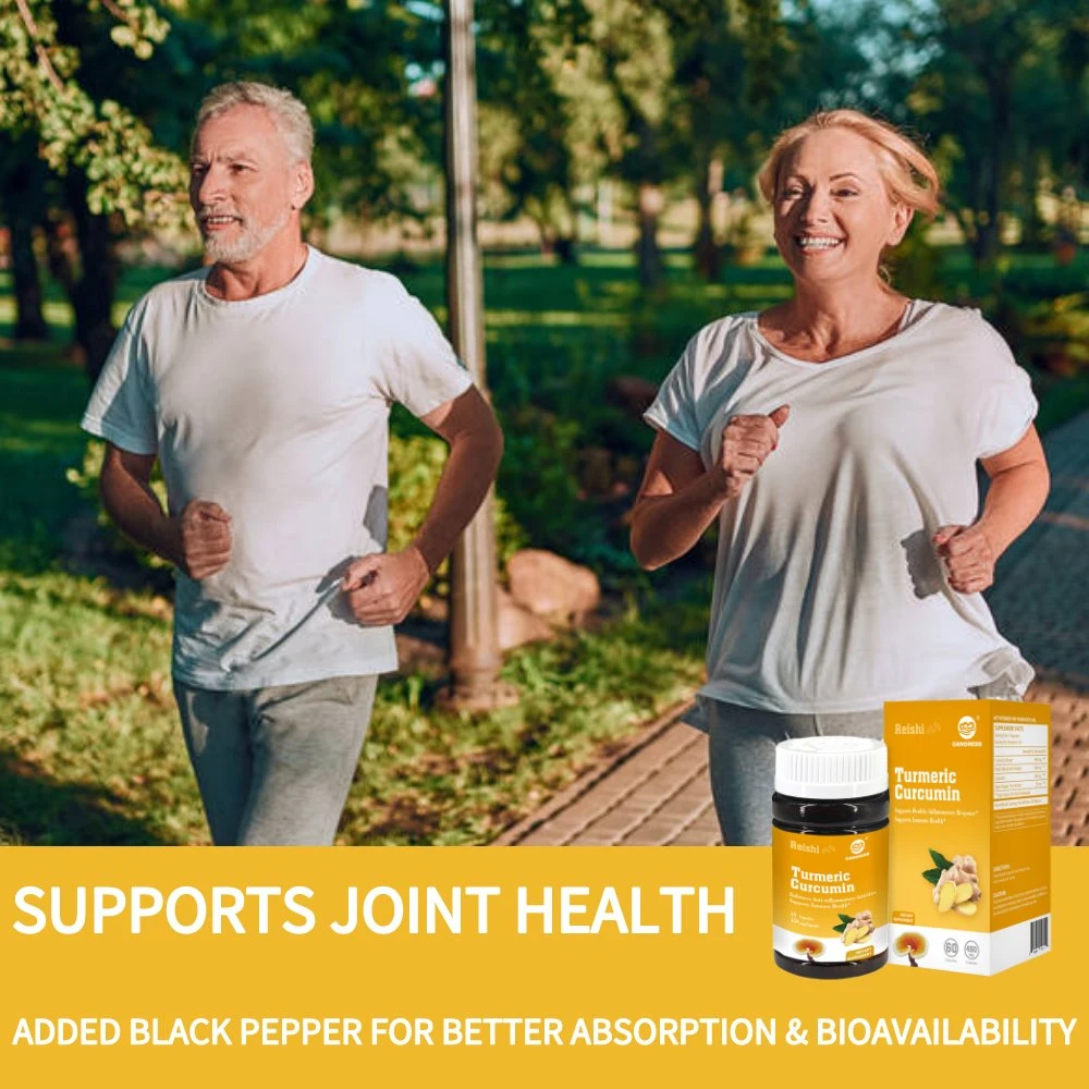 Herbal Supplements Curcumin Turmeric Extract for Support Joint and Healthy Inflammatory