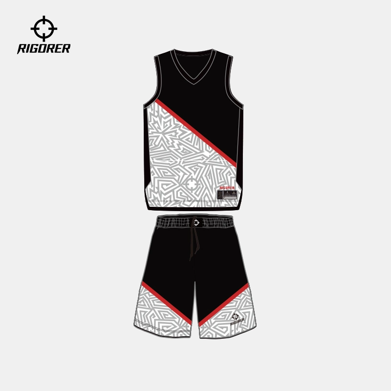 Adult Custom Summer Cool Basketball Jersey Shorts Sportswear for School College University Association