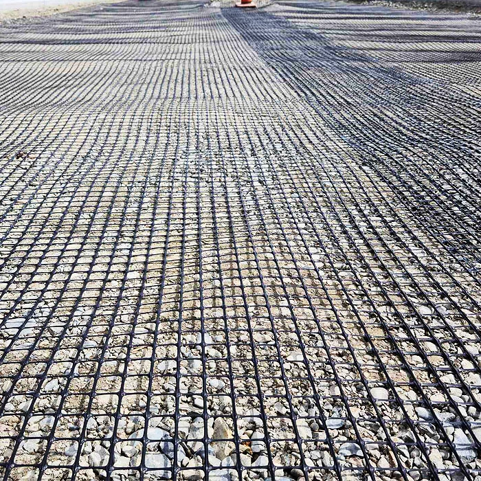 Construction Rigid Biaxial Geogrid Commonly