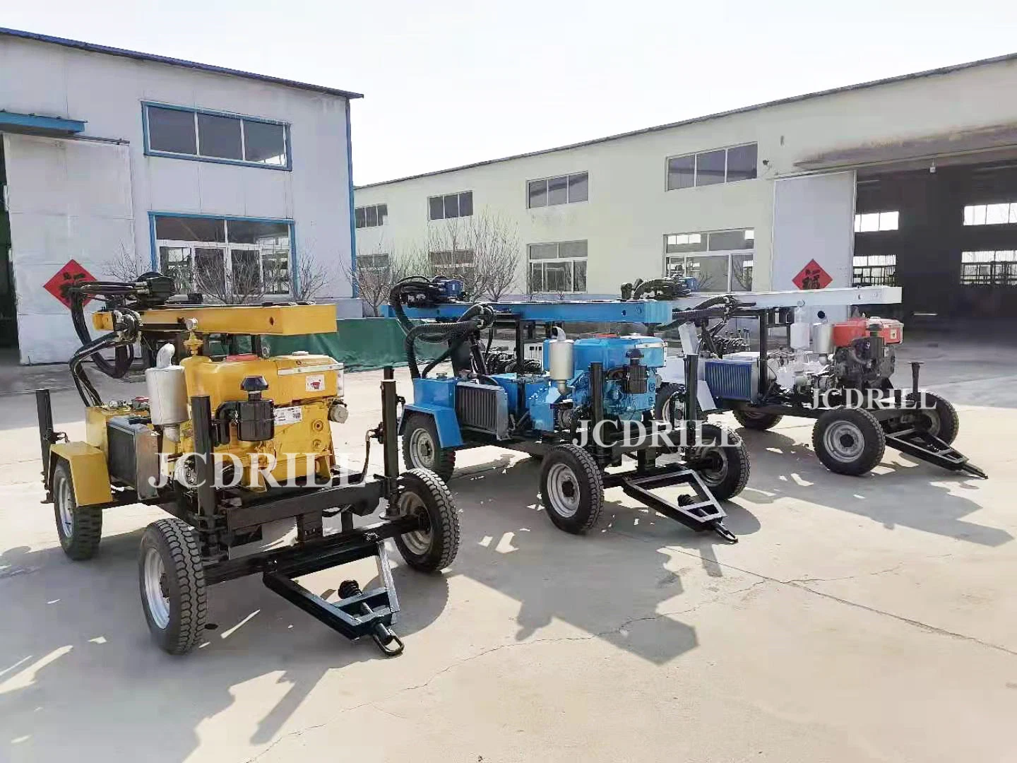 Le forage de puits de forage hydraulique de l'eau Rig/Machine/l'eau portable de forage en Chine