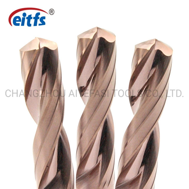 Cutting Tools Carbide Twist Drill Bits 5D Outer Coolant Drill Bits Drill Cutter