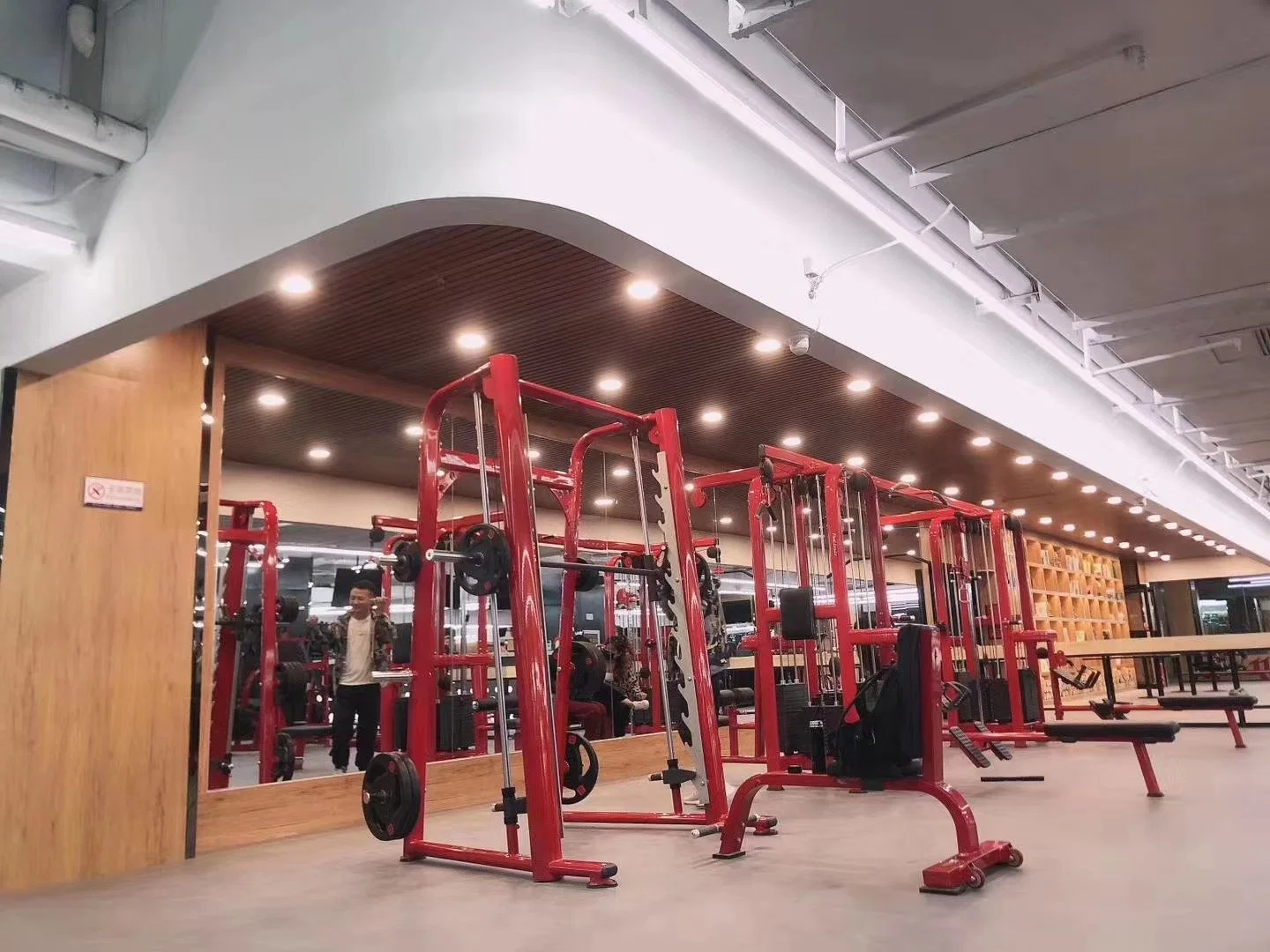 Realleader Nouveau design Multi-fonctionnel équipement de gym Sports Force Lat Déroulez le simulateur