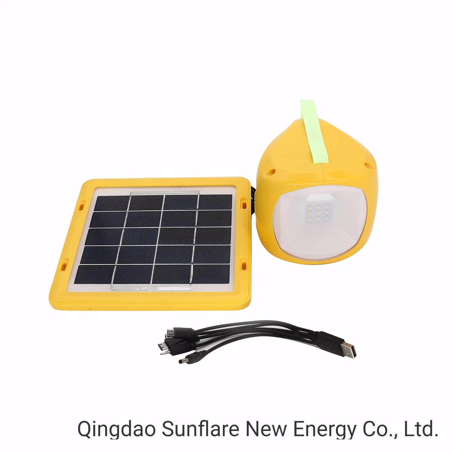 Home-Use Portable Solar Lantern/Light/Lamp with 3.2V/3000mAh LiFePO4 Battery and USB