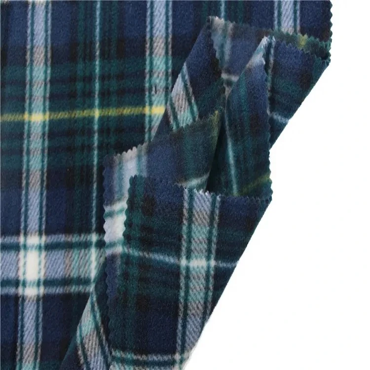 Wholesale Premium 100% Cationic Polyester Fleece Fabric 100% Polyester Fleece with Printed Fabric