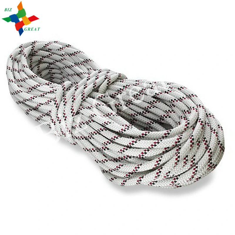 1/4" X 50' Multi Color Braided Nylon Rope for Outdoor