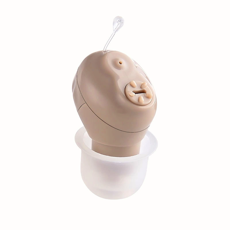 Wholesale Mini In Ear Analog Hearing Aid Pocket Digital Sound Amplificateur de voix système de surveillance assistance auditive ITC CIC OTC Hearing AIDS zinc Air Battery Products