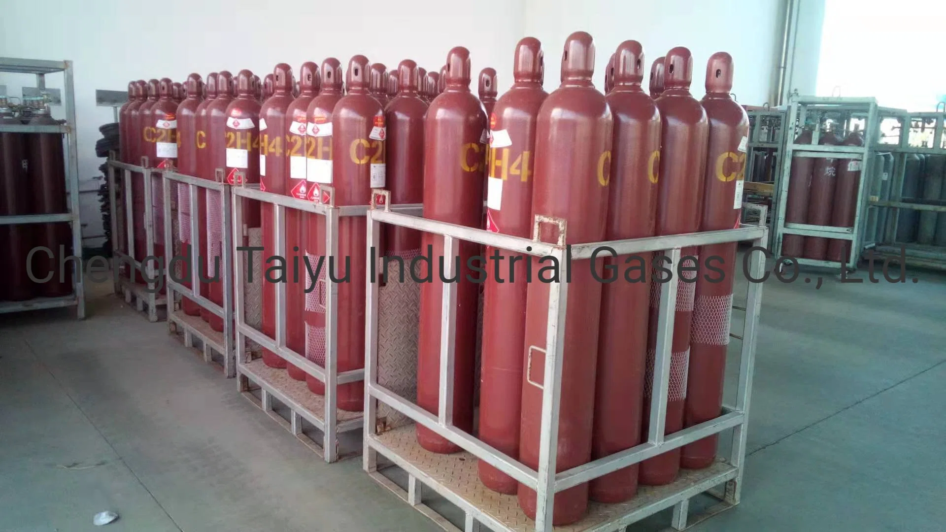 Good Quality Fruit Ripening Gas 99.95% Purity Ethylene C2h4 Gas Original Factory Manufature Good Price