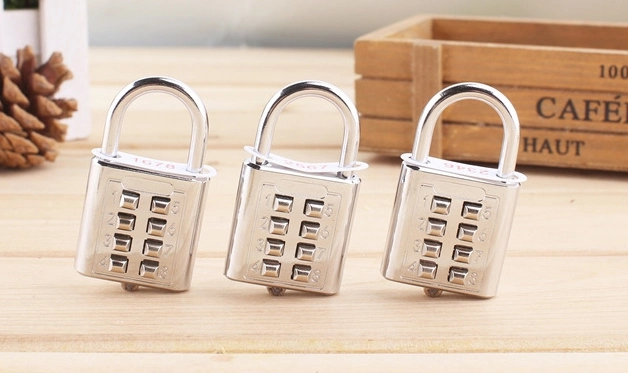 Blind Person Combination Lock, Blind Person Lock, Padlock, Zinc Alloy Padlock, Al-B1001