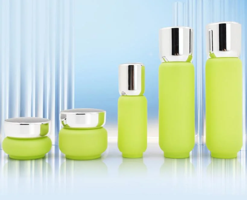 Conjunto de frascos de loção cosmética Premium Skin Care de atacado
