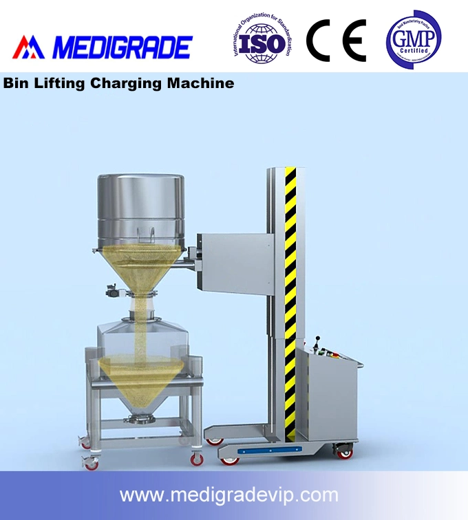 La máquina de carga de elevación de la tolva de equipos de manipulación de materiales
