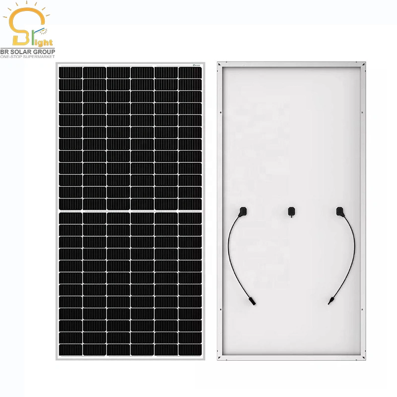 Sistema de alimentación homologados TUV Bright China Módulo PV Solar Panel BR-M380~670W