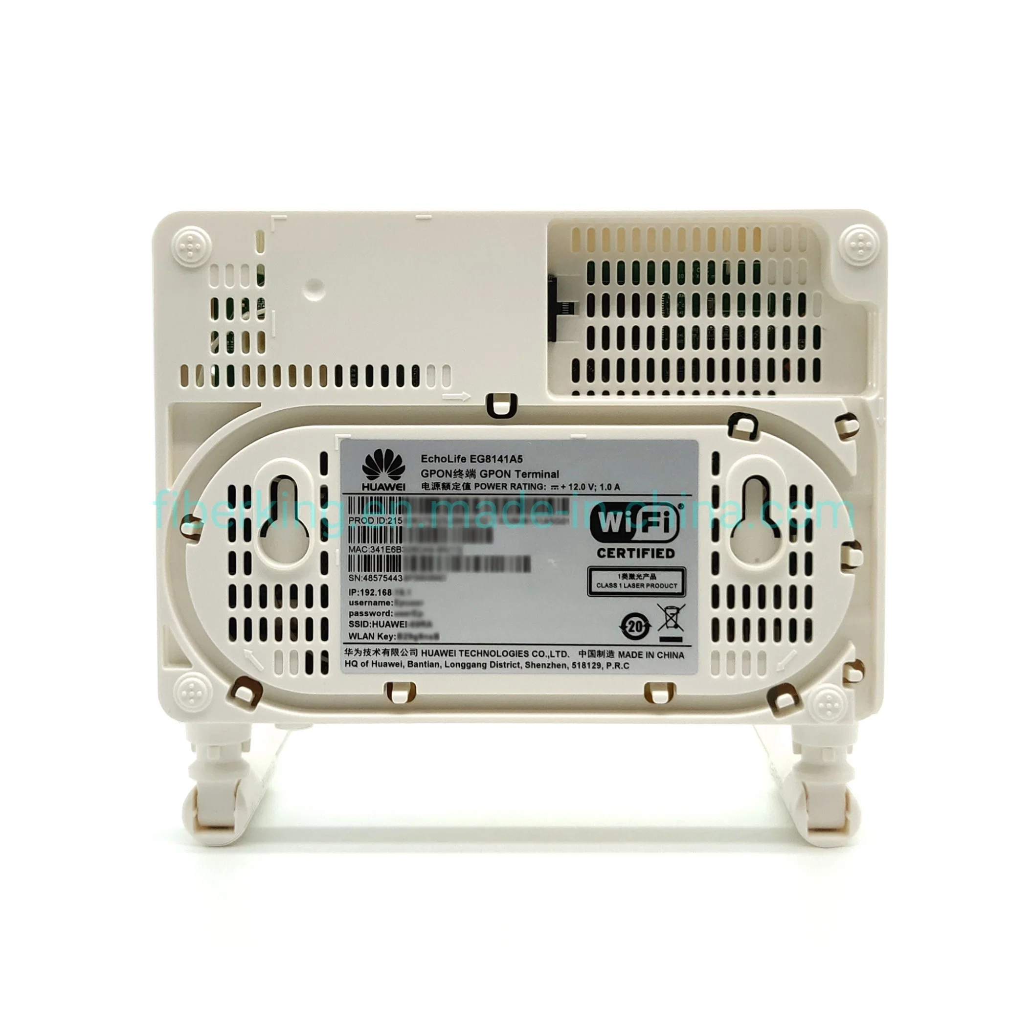 Huawei EG8141A5 de la marca original nueva ONU ONT FTTH router Wi-Fi.