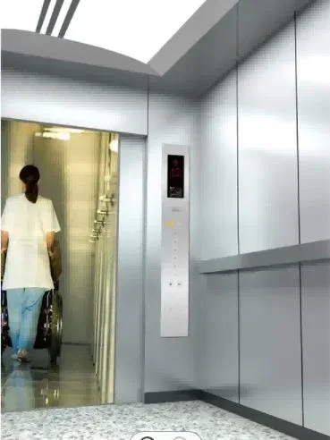 Machine Room Gearless Drive Hospital Passenger Elevator