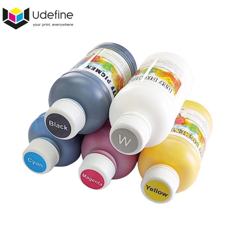 Gute Farbübertragung Pigmenttinte i3200 DX4 DX5 DX7 Pet Film Ink 1000ml DTF-Tinte