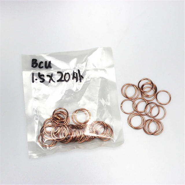 Hard Alloy Brazing Copper Silicon Bronze Welding Rings S211