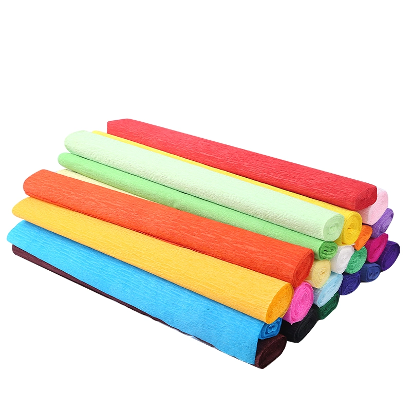 Custom Colorful Manufacturers Crepe Paper Roll Flower