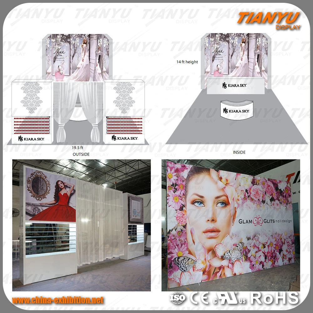 Advertising Portable 3X3 Size Exhibition Booth