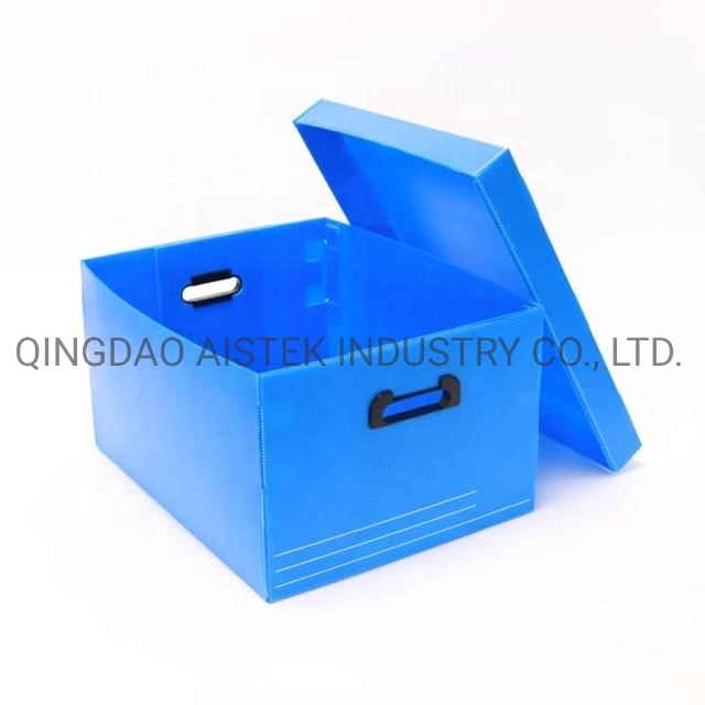 Corrugated Plastic Shelf Picking Bin PP Correx Warehouse Bins