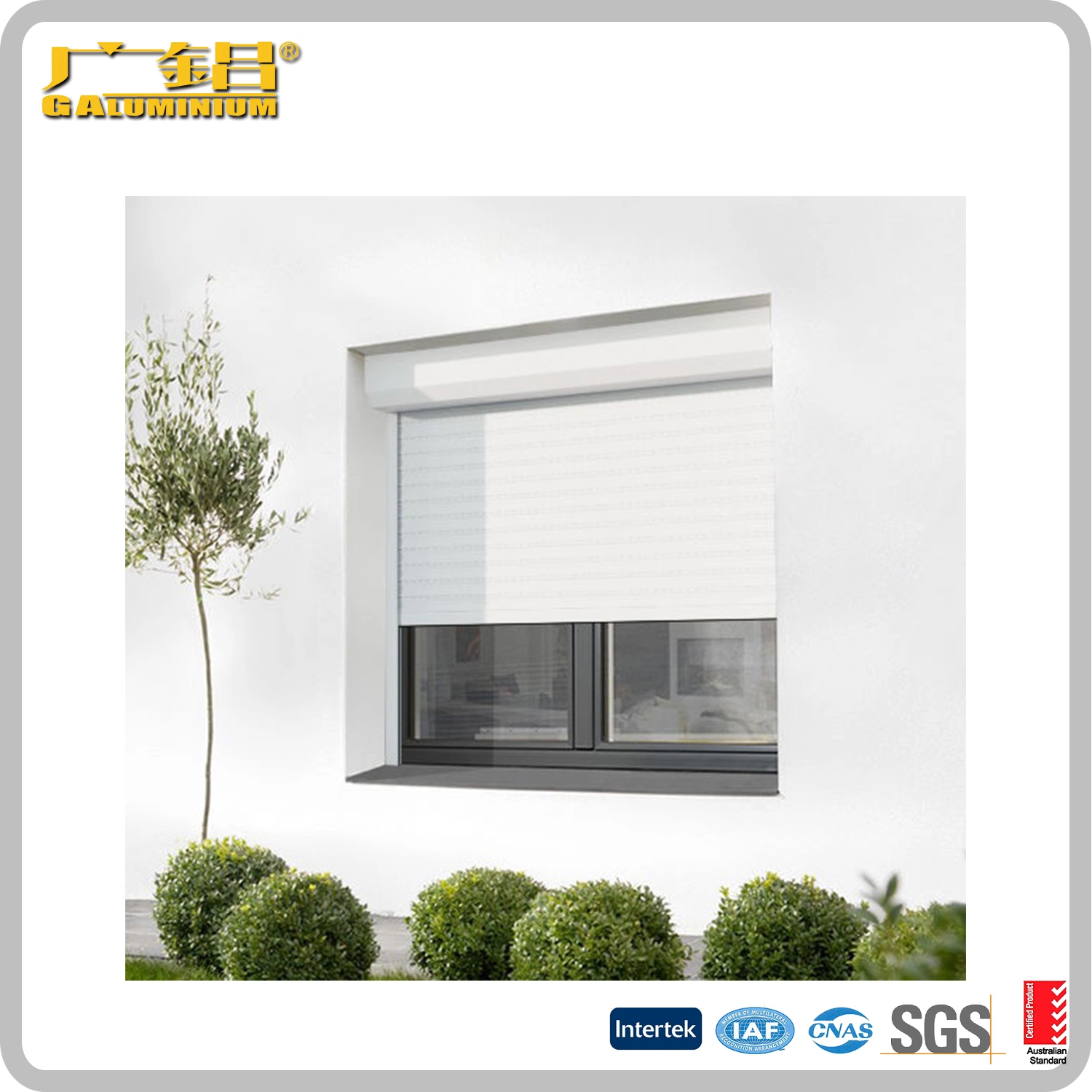 Aluminium Shutter with Roller Screen