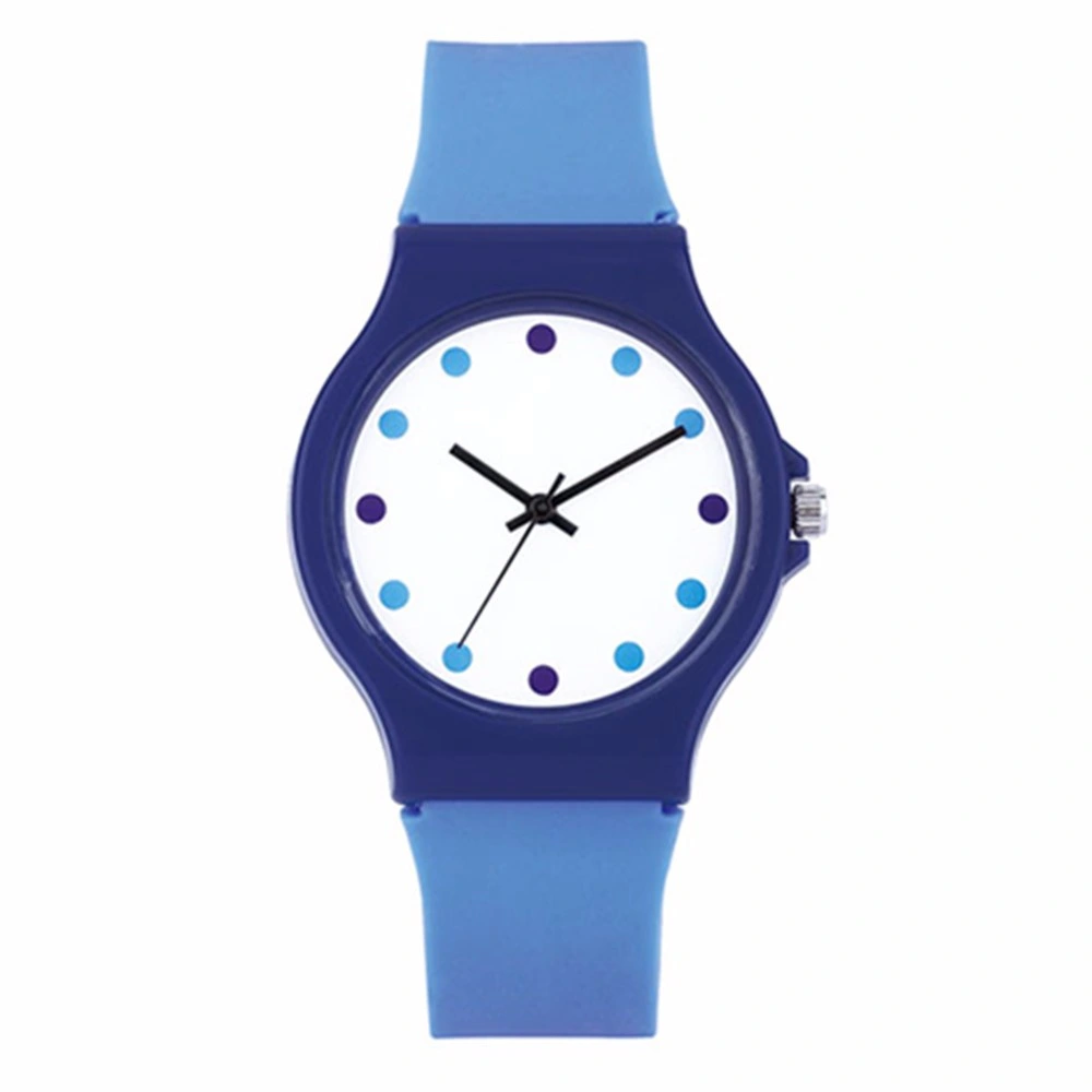 Cheap Watch with Colorful Silicon Strap