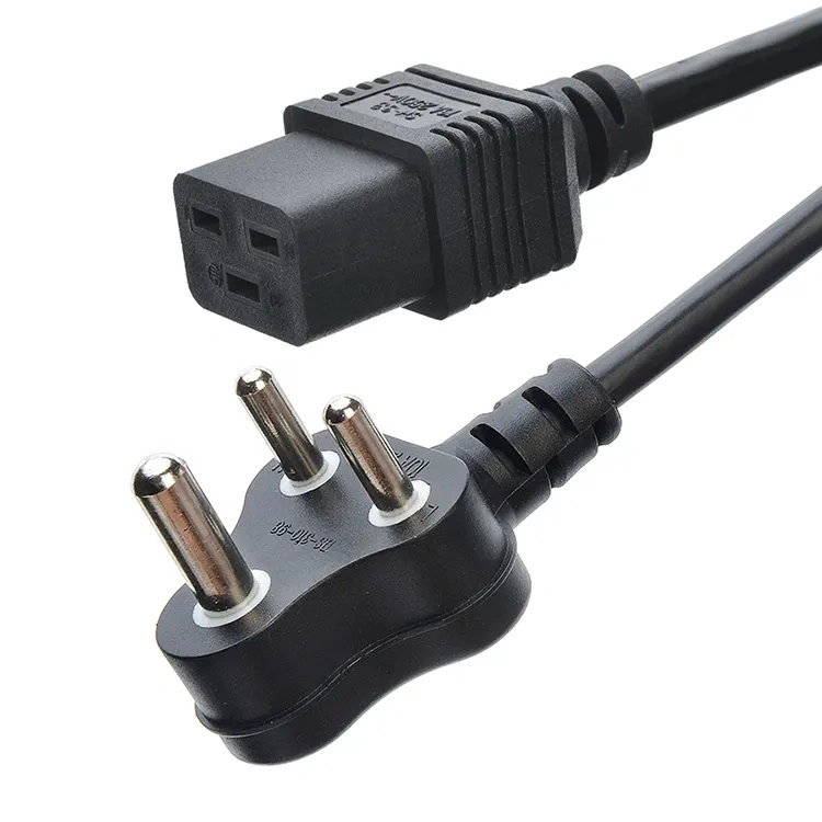 Hot Sale South Africa SABS Standard Power Cords & Extension Cords with C19 Connector