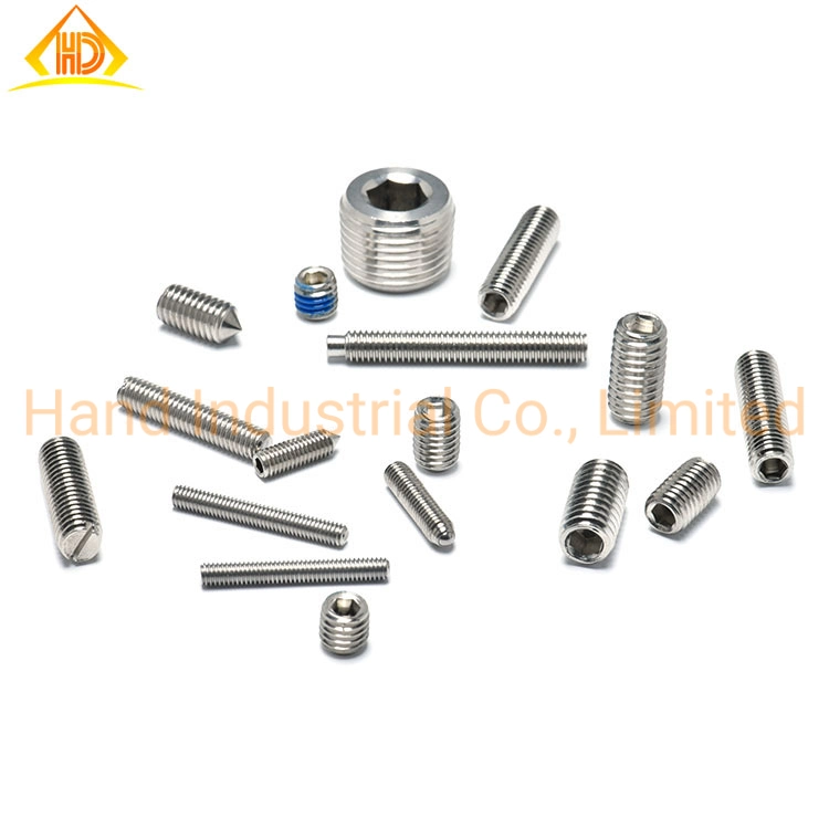 Factory Price Carbon Steel Brass Dog Point Hex Socket M2 Computer Screw Set