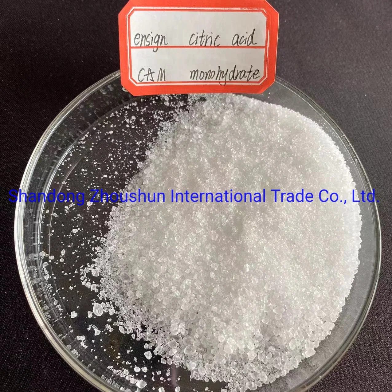 2023 China Hot Selling Citric Acid Anhydrous Mesh 30-100 Citric Acid Monohydrate Food Grade