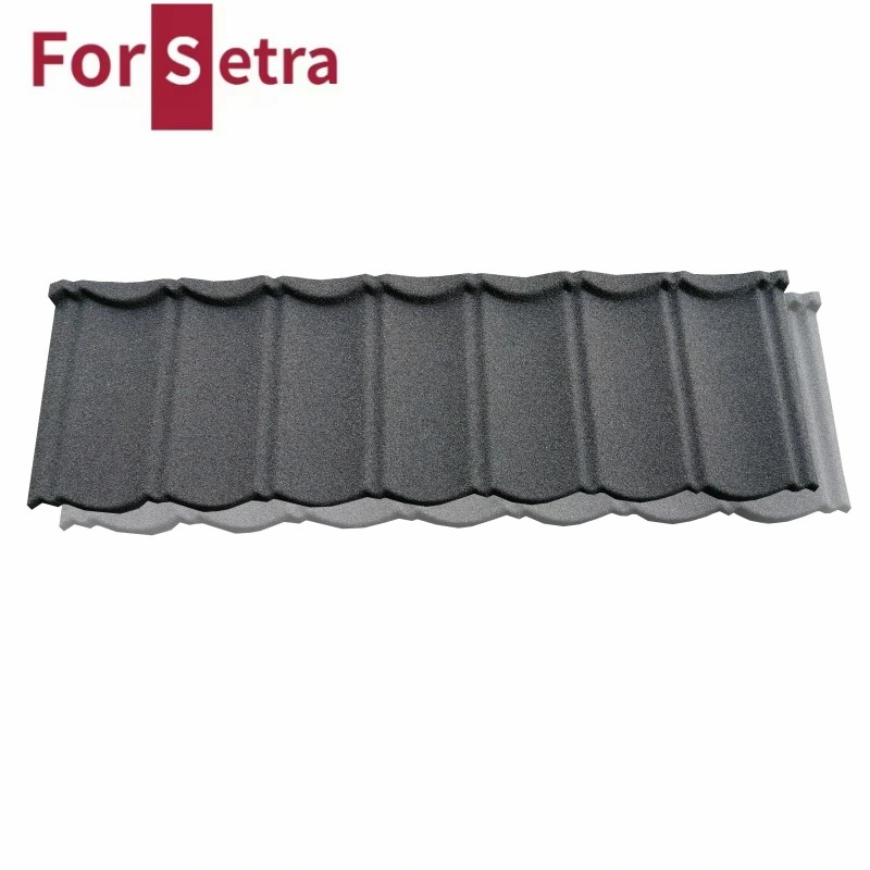 Long-Span Roofing Solution Stone Coated Tile Lavish Exterior European Tiles