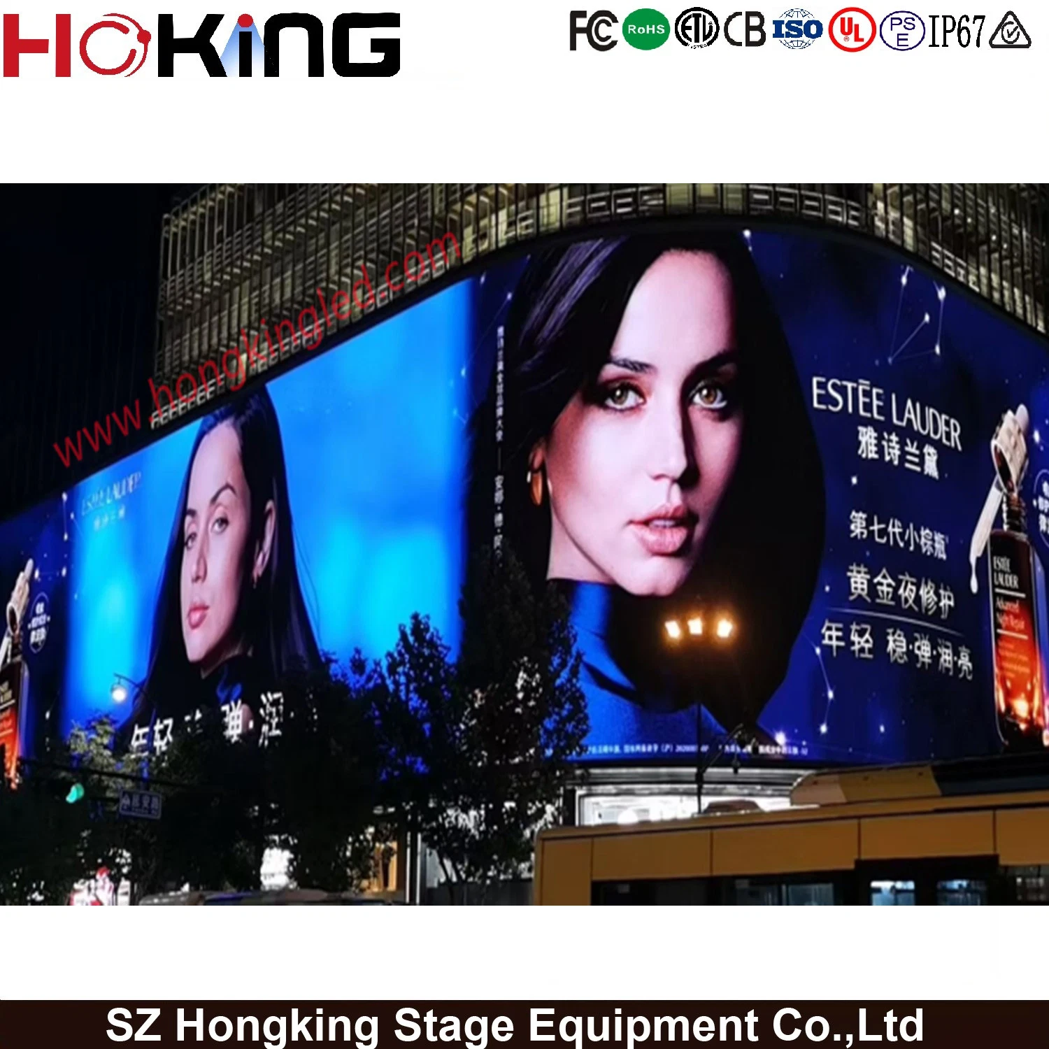 Outdoor Rental LED Screen/Display Panel (P8 P6 P5) 320*160mm