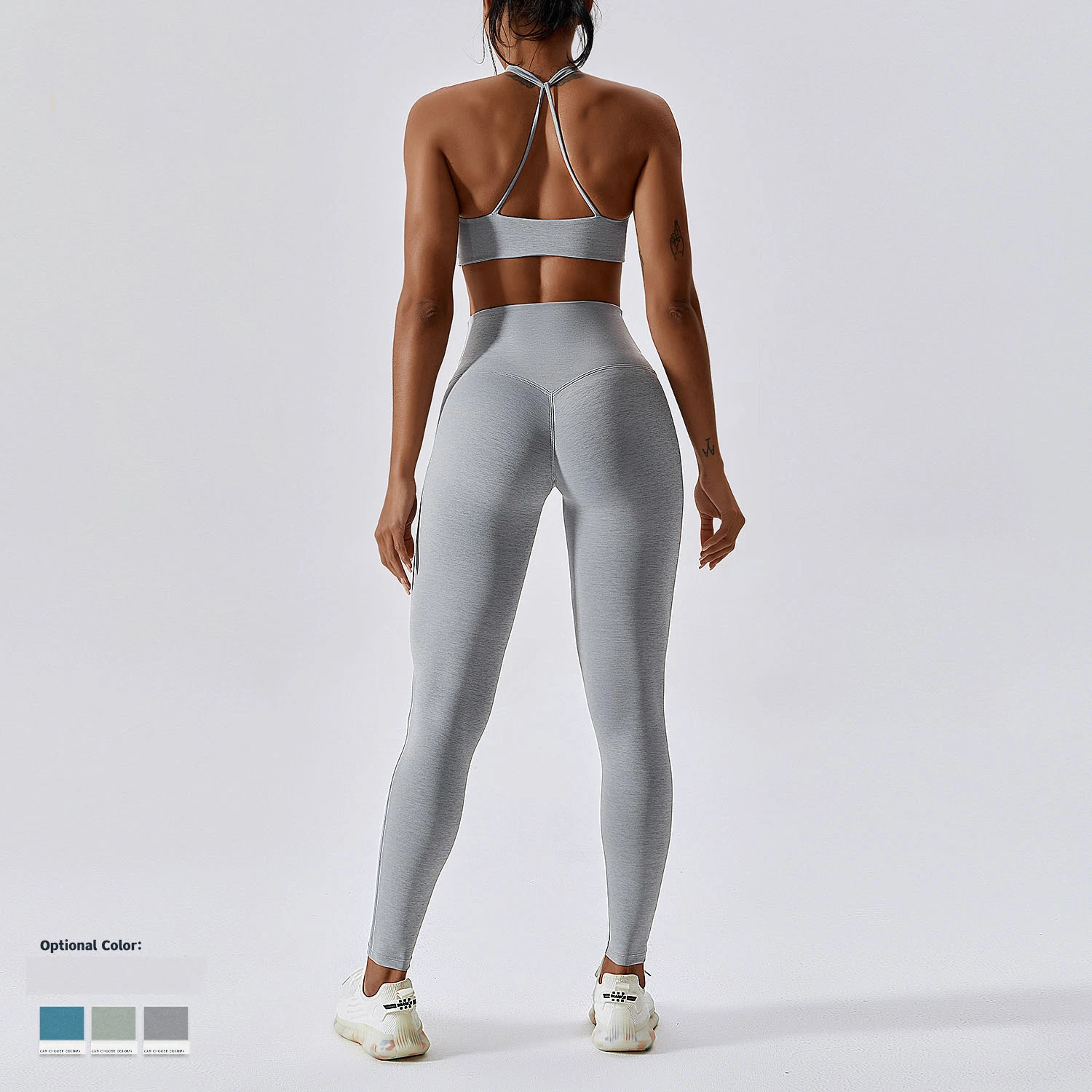 2023 Workout Set Fitness Wear Gym Outfit Sport BH und Yoga Wear Großhandel Workout-Sets für Frauen Sportswear Yoga-Set